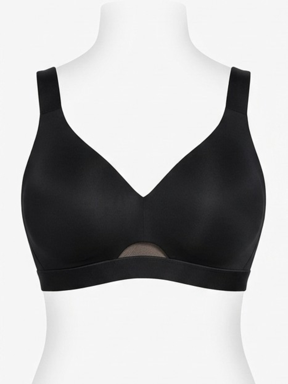 Cacique Lane Bryant Comfort Bliss Lightly Lined No-Wire Bra 44D 1138280